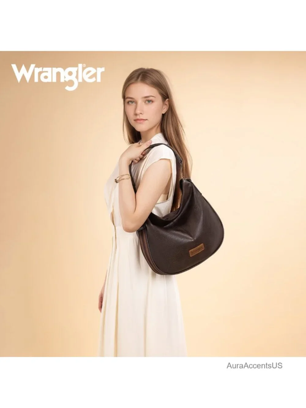Hobo Crossbody Bag Women Vegan Leather Shoulder Purse Adjustable Strap